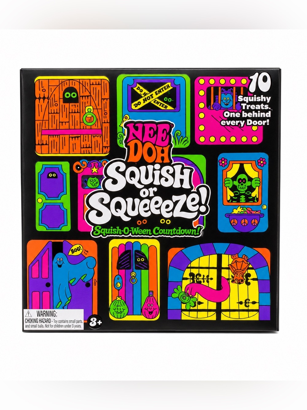 Schylling NeeDoh Squish or Squeeze. Squish-O-Ween Countdown NEW